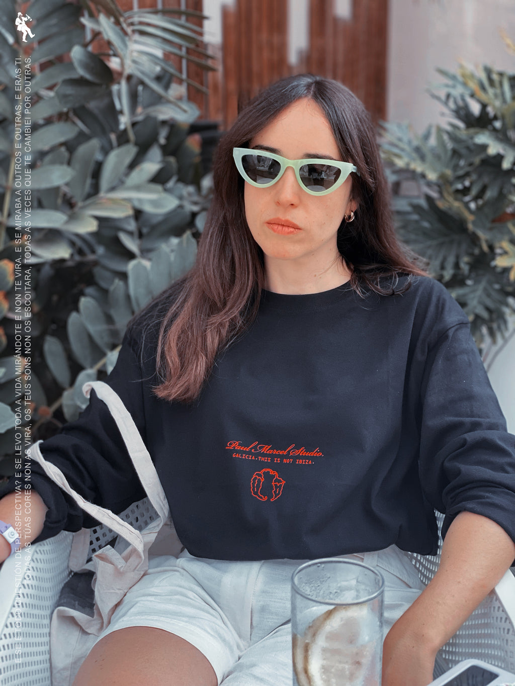 CAMISETA manga larga pemento