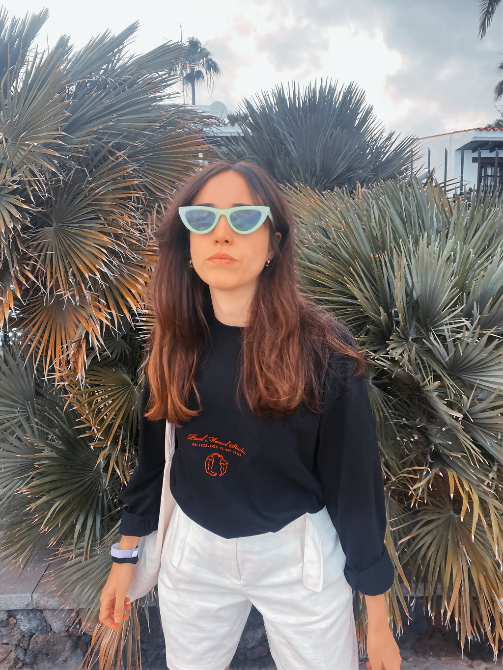 CAMISETA manga larga pemento