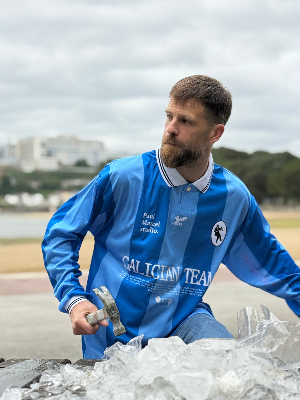 Camiseta Galician Team manga LARGA