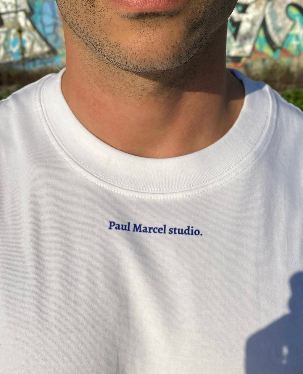 Camiseta blanca saia carolina