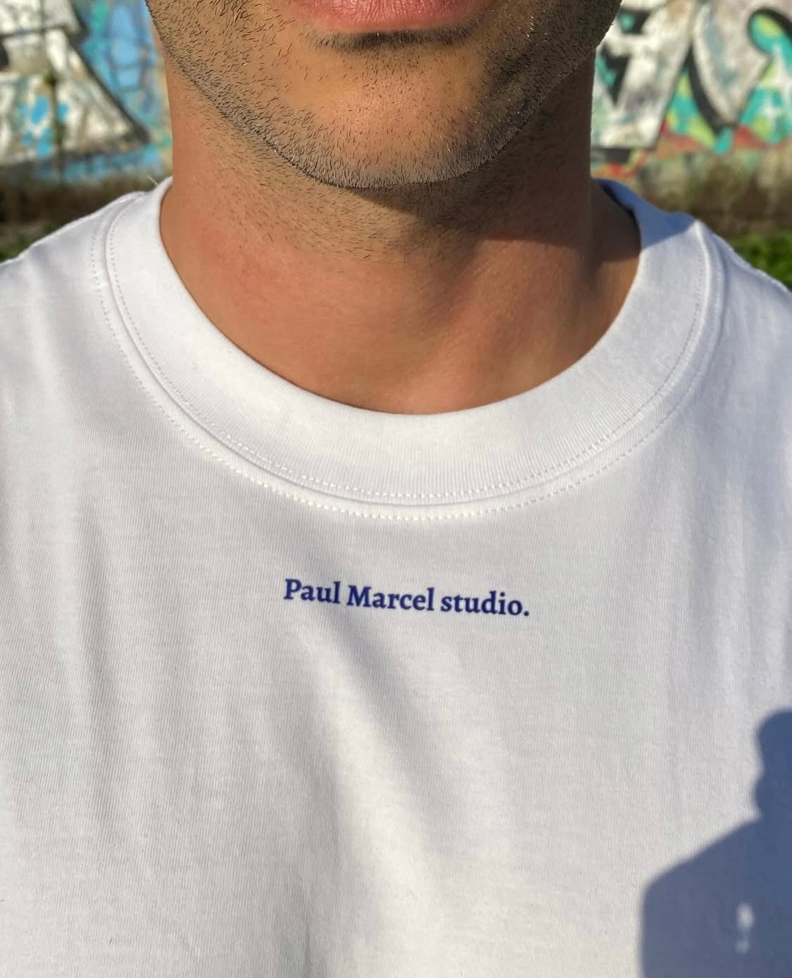 Camiseta blanca saia carolina