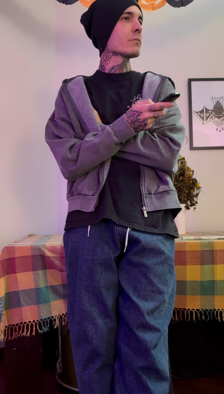 Chaqueta cremallera fai un sol de carallo