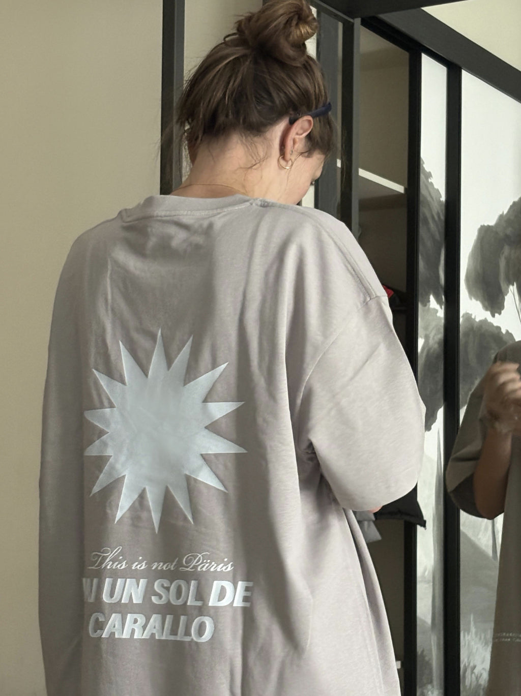 Camiseta gris fai un sol de carallo