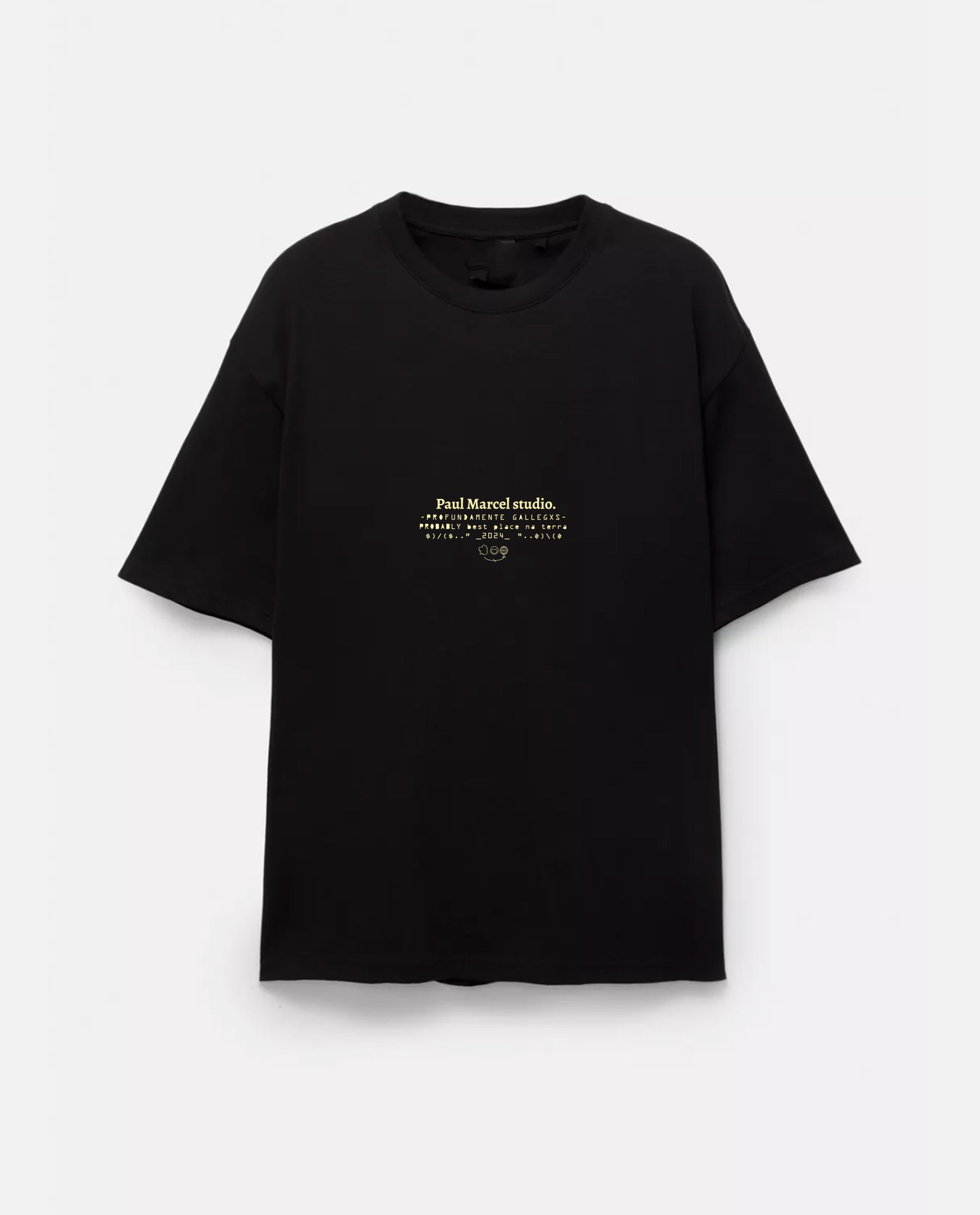 Camiseta negra chorar chorei