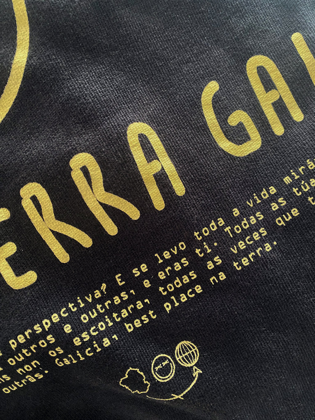 Sudadera Miña Terra azul oscura SIN capucha