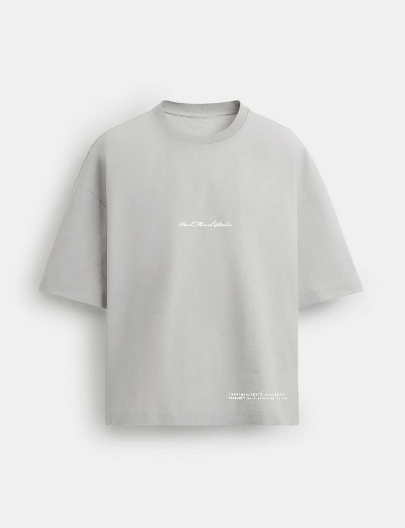 Camiseta gris fai un sol de carallo