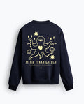 Sudadera Miña Terra azul oscura SIN capucha