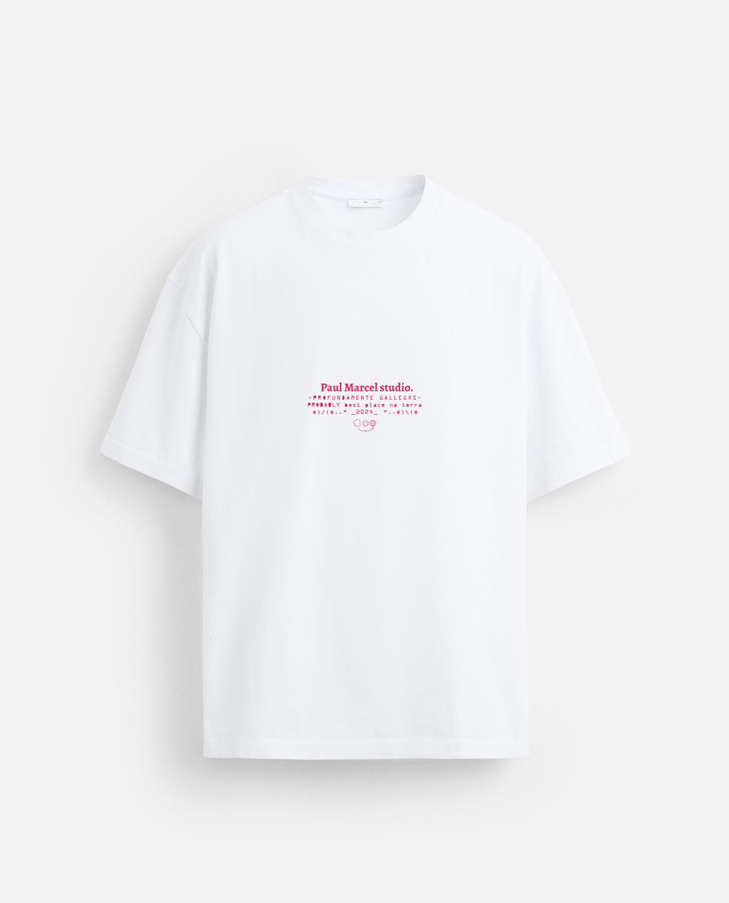 Camiseta blanca chorar chorei