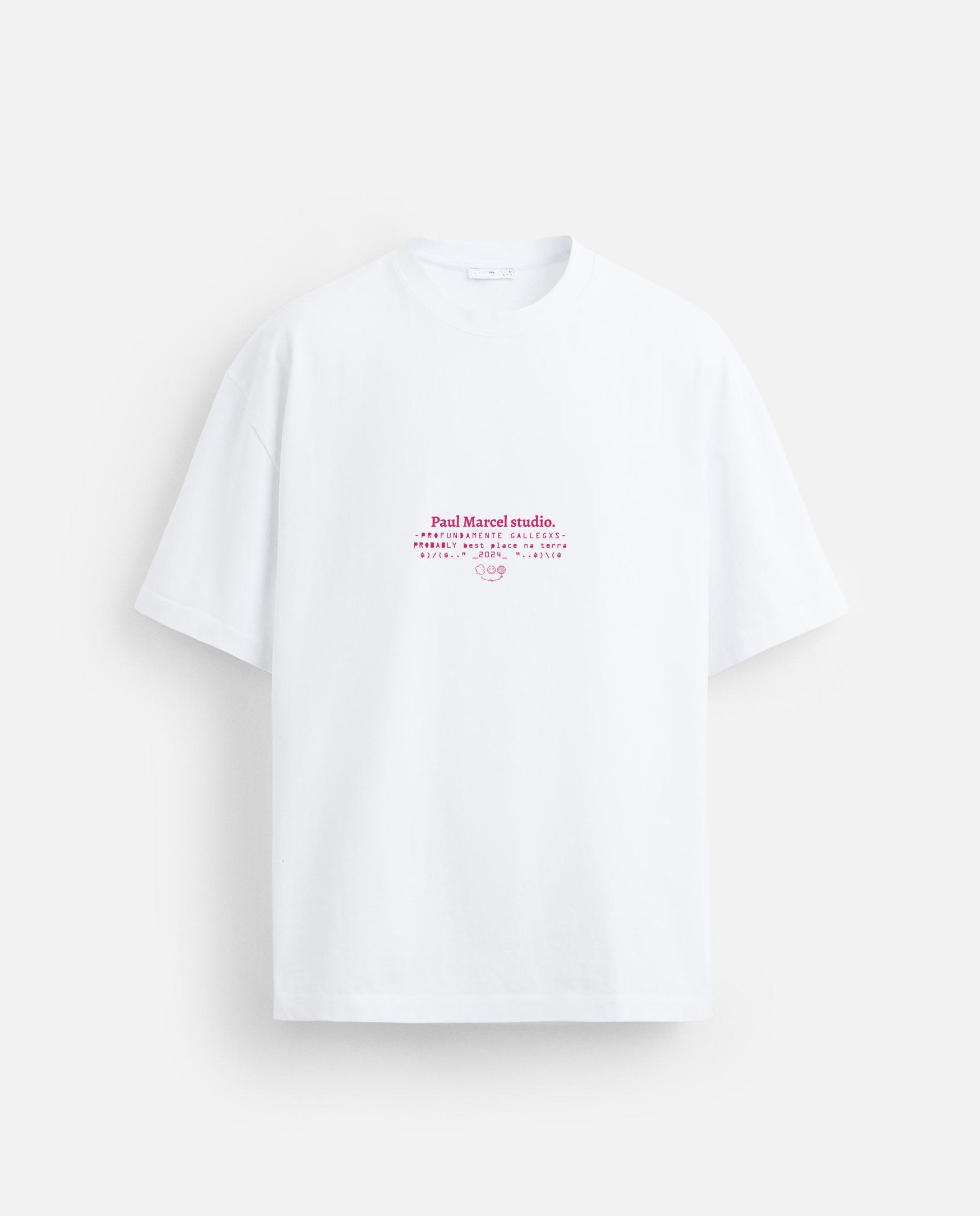Camiseta blanca chorar chorei