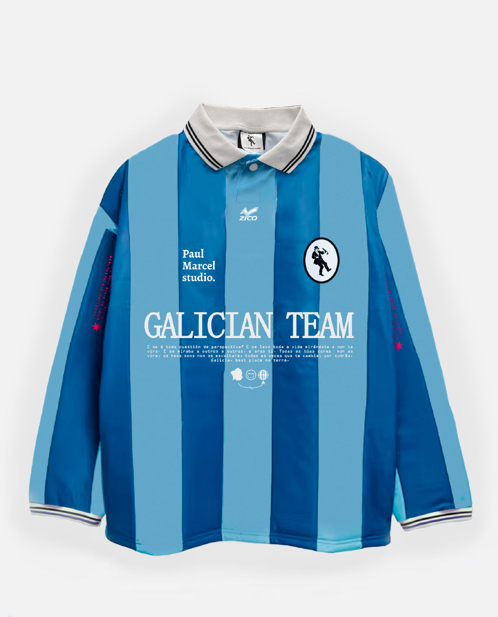 Camiseta Galician Team manga LARGA
